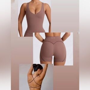 BO+TEE Oh Polly Workout Activewear Set